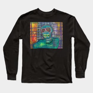 Psychedelic Skull Long Sleeve T-Shirt